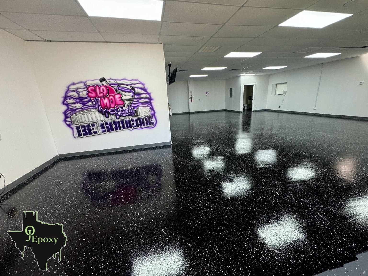 O&J Epoxy project photograph: Black Flake Coating